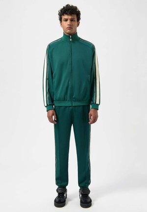 TAPE TRACK - Bomber Jacket - botanical green