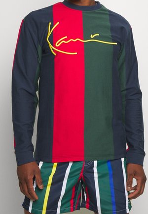 Long sleeved top - dark blue