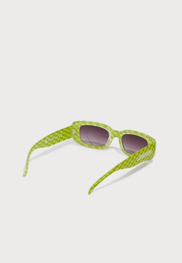 CHECK SUNGLASSES UNISEX - Sunglasses - chartreuse4