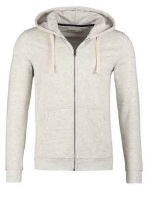 Sweatjacke - mottled beige