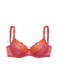 Unselected, pink-orange