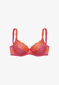 Unselected, pink-orange