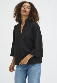 My Essential Wardrobe LANAMW BOXY - Košilové šaty - black