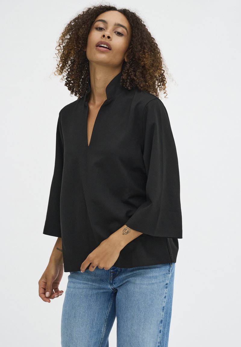 My Essential Wardrobe LANAMW BOXY - Rochie tip cămașă - black