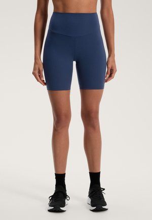 COMFORTLUX HIGH-RISE 20cm BIKER - Tights - dark blue