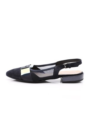 Slingback ballet pumps - blue