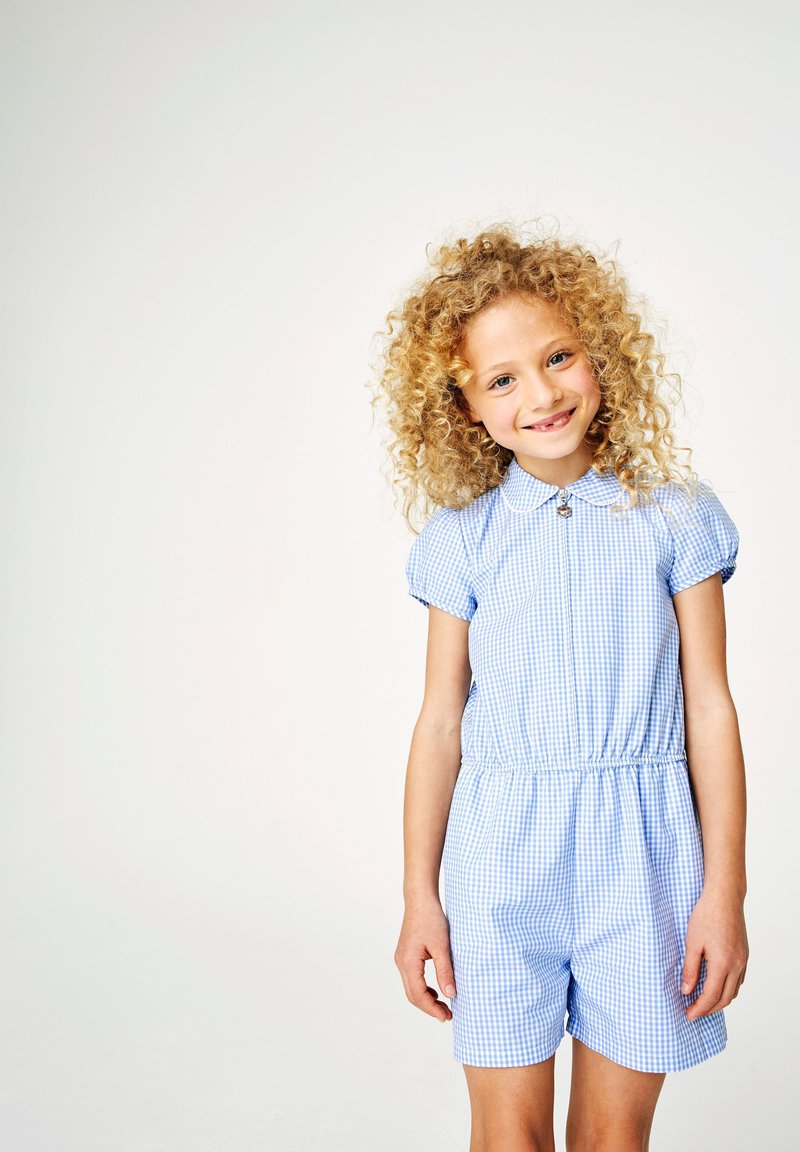 Next - GINGHAM - Overall / Jumpsuit - light blue, Förstora