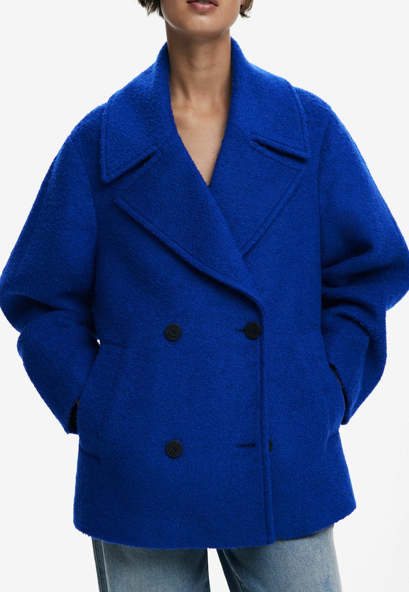 Veste Vintage Desigual Mélange Laine Et Polyester – Taille 44 (40/42), Neuve Sans étiquettes