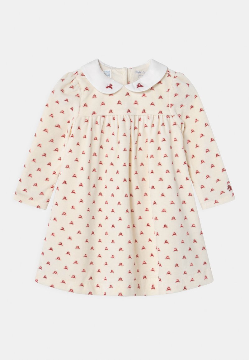 Polo Ralph Lauren BABY DAY DRESS Robe de jour cream/multicoloured/red/blanc ZALANDO.FR