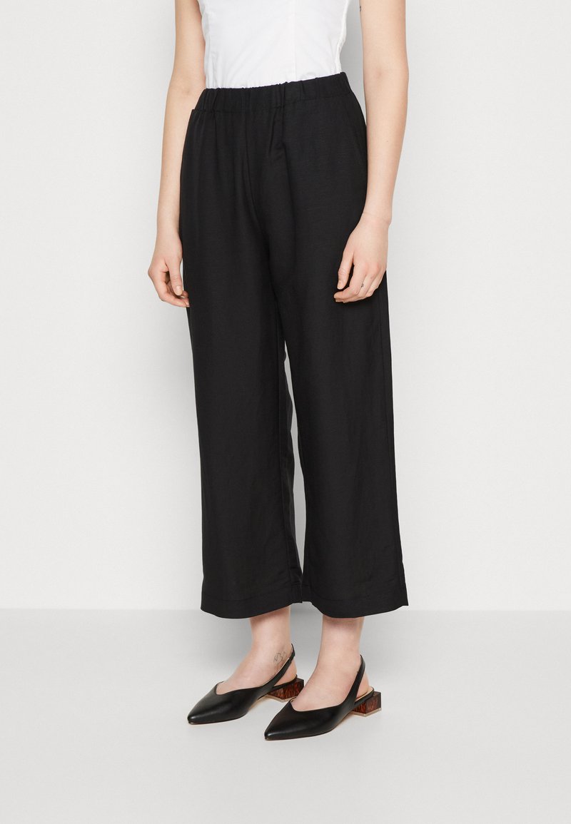 Lindex TROUSERS BELLA Bukser black/sort Zalando.dk