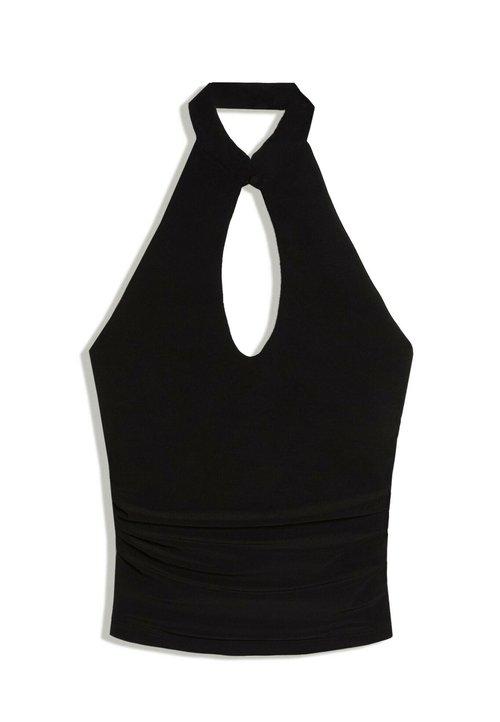 Bershka Qipao Style top · nero