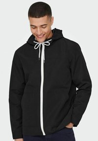 Only & Sons KAPUZEN - Allvädersjacka - black