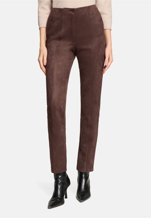 SLIM FIT - Bukser - light maroon