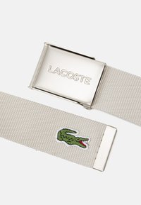 Lacoste BELT CONCEPT - Pas - beige