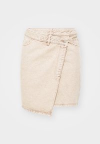 KIRA SHORT SKIRT - Jeansrok - light brown washed