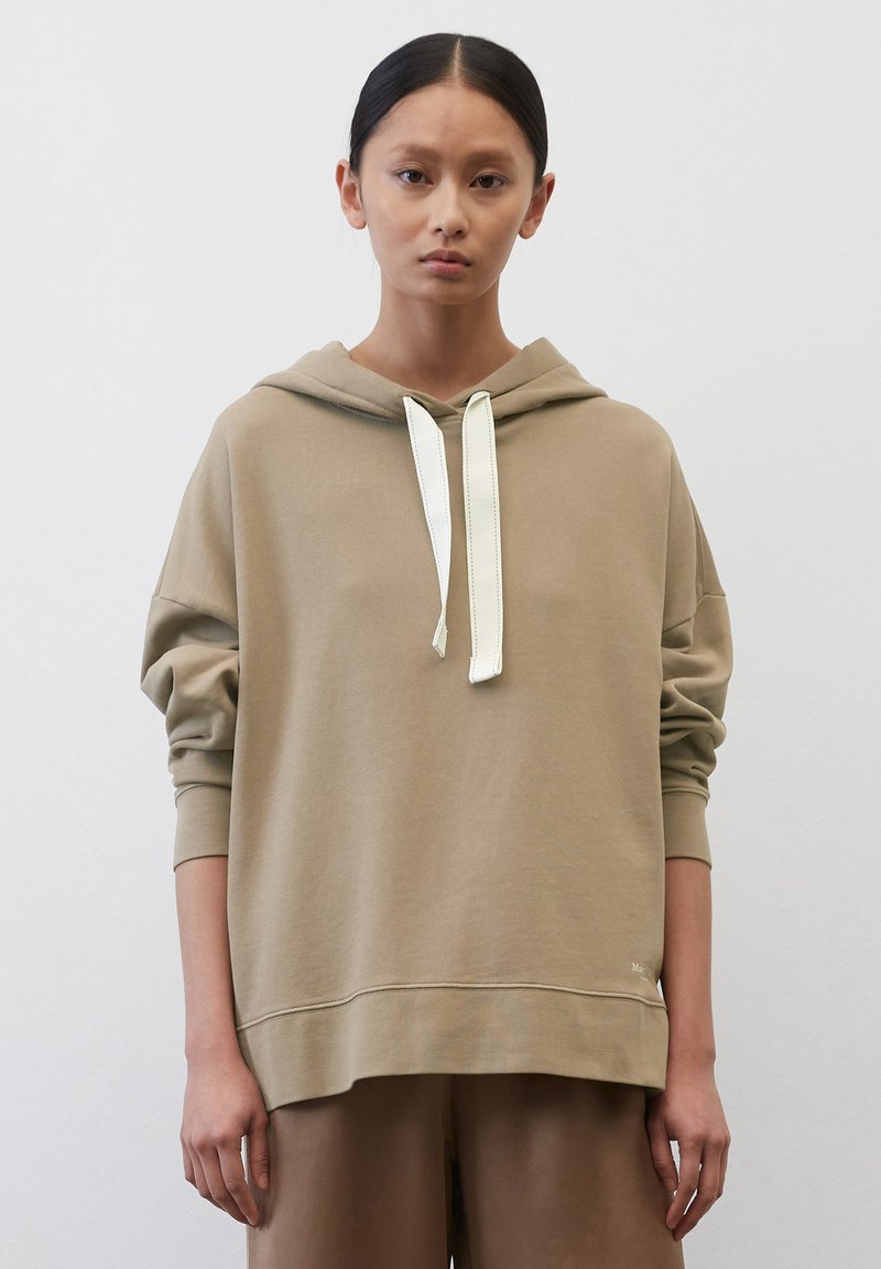 Sweat à Capuche Tunique Earth Yoga - Gris Foncé Taille L - Femme - Durable Et Confortable - Coton