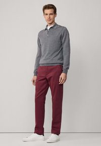 Façonnable Chino - dark red