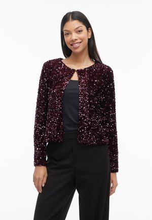 VILA VIFAITH O NECK - Cardigan - fig