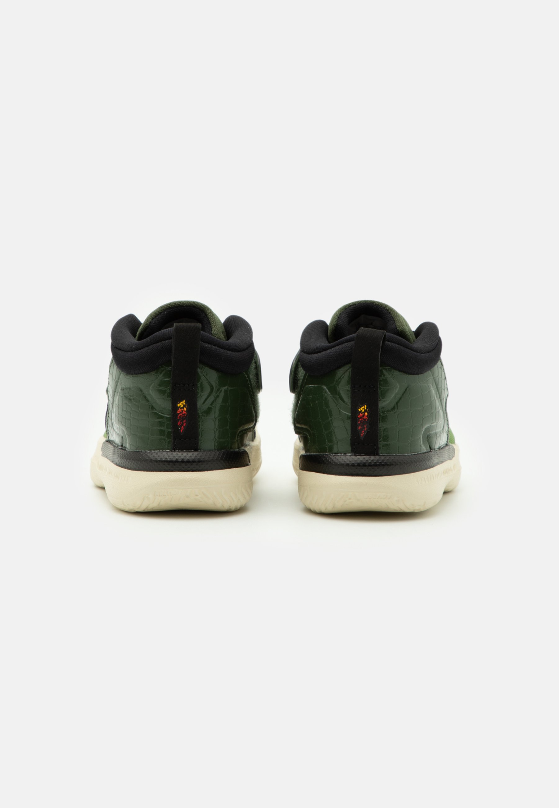 Jordan ZION 1 UNISEX - Zapatillas de baloncesto - carbon  green/black/asparagus/beach/light brown/university red/verde oscuro -  Zalando.es