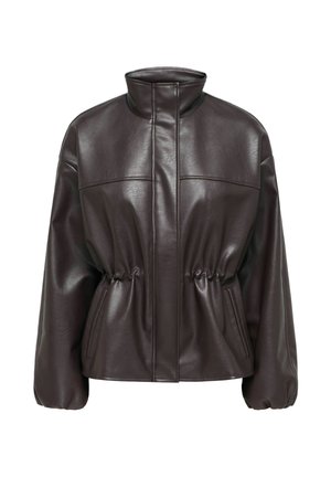 ONLY, JACKET ONLROXY JACKET - Veste en similicuir - chocolate torte