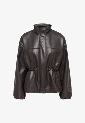 ONLY, JACKET ONLROXY JACKET - Veste en similicuir - chocolate torte