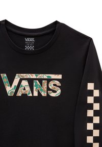 Vans GR MONTAUK CLASSIC CHECK SHORTY LS - Langarmshirt - black