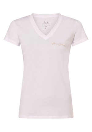 Armani Exchange T-shirt basic - weiß