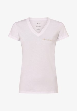 Armani Exchange T-shirt basic - weiß