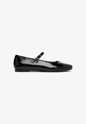 Mexx, MEXX BALLERINAS WOMEN'S BLACK 5907964497387 - Ballerina's met enkelbandjes - black