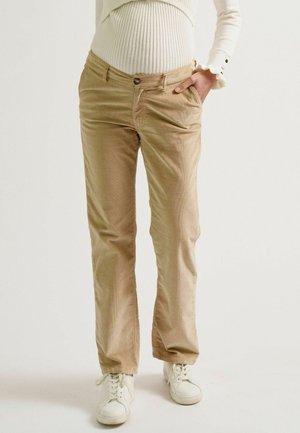 MATERNITY STRAIGHT WILIAM - Pantalon classique - hazelnut