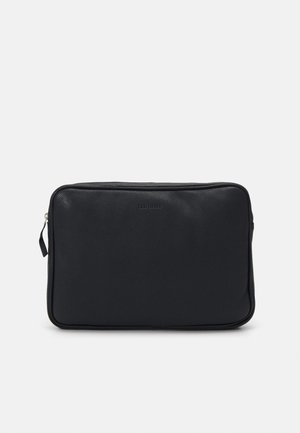 LEATHER LAPTOP SLEEVE - Portfölj / Datorväska - black