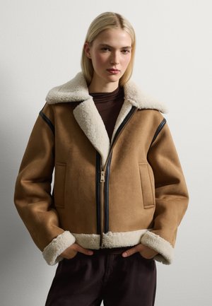 Veste mi-saison - beige/brown