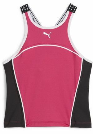 Puma FIT TRAIN STRONG FITTED TANK - Top - garnet rose