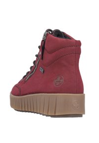 Rieker Bottines à lacets - rot