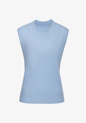 French Connection, Top - blau-meliert