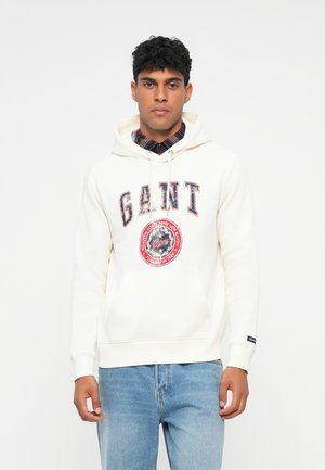 GRAPHIC HOODIE - Collegepaita - cream