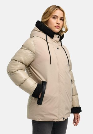 Navahoo, WINTERJACKE HERZSCHMELZ 14 - Vinterjakker - light taupe