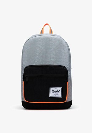 Herschel, POP QUIZ UNISEX - Sac à dos - sharkskin enzyme ripstop black enzyme ripstop shocking orange