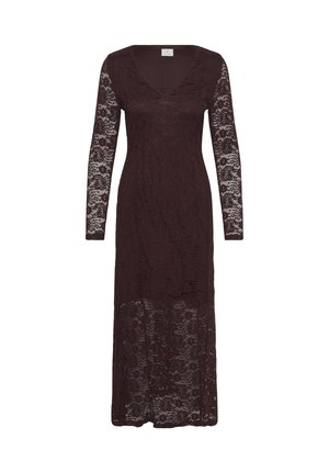 Kaffe, KALOUISA MIDI - Vestido de fiesta - fudge
