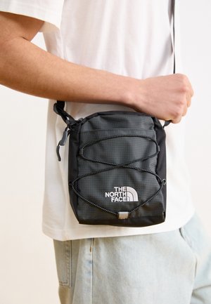 JESTER CROSSBODY UNISEX - Cross body bag - asphalt grey/black silver reflective