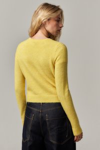BDG Urban Outfitters COSY CREW - Ζακέτα - yellow