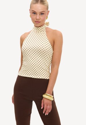 LOAVIES, MOMENTS WORTH KEEPING - Débardeur - yellow   dots small