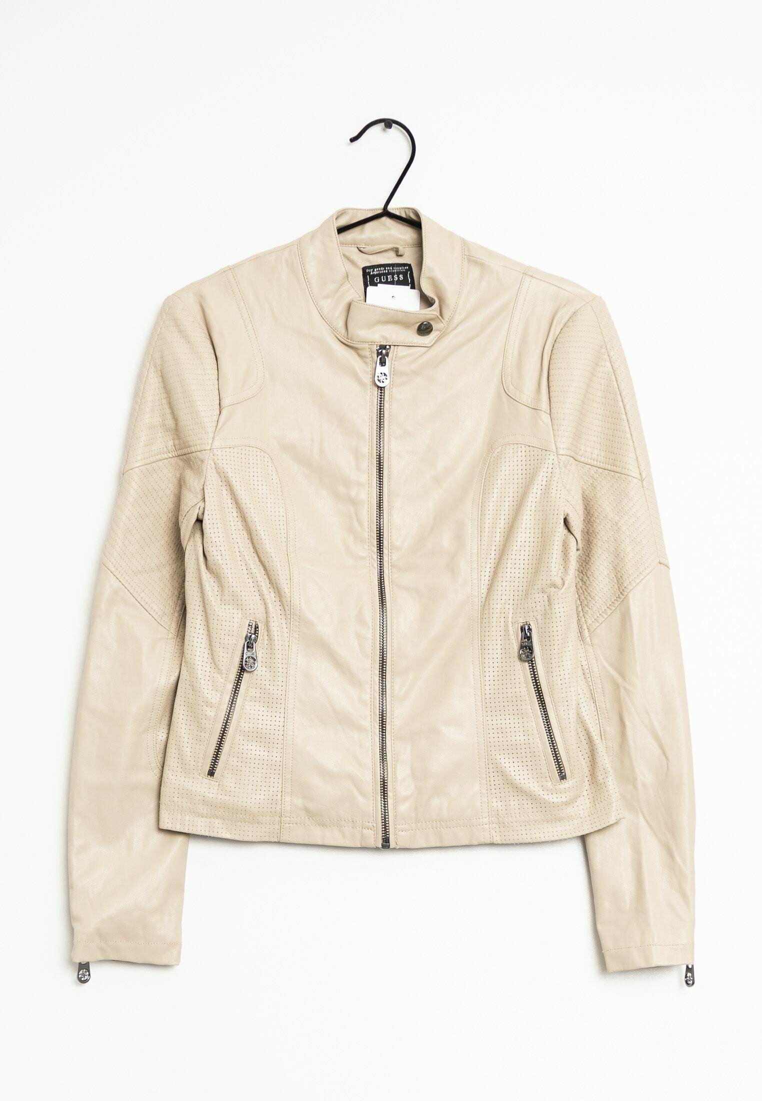 Guess Chaqueta de cuero beige (Segunda mano) - Main Image