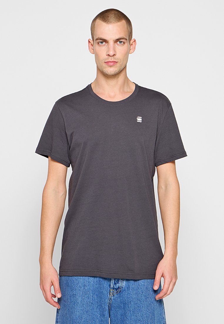 G-Star T-shirt basic donkergrijs