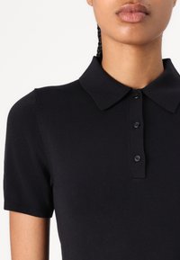 Calvin Klein FINE GAUGE  - Pólóing - black