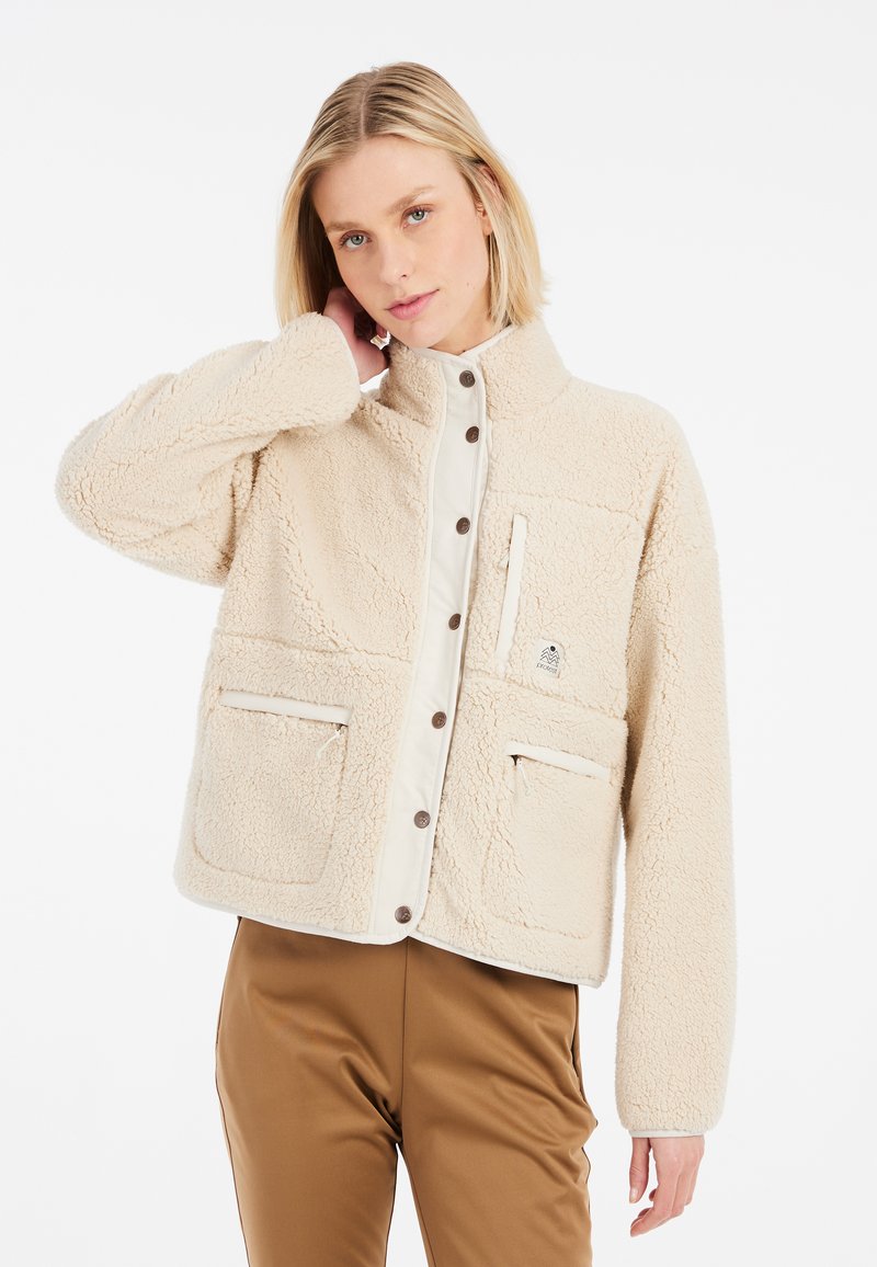 Protest PRTLUX - Fleece jacket - kitoffwhite