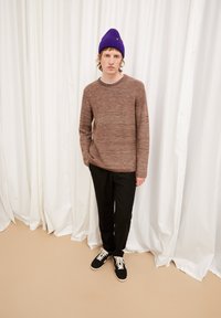 ARMEDANGELS TOLAA - Strickpullover - deep brown sand stone