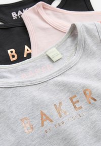 Baker by Ted Baker CROP 3 PACK - REGULAR FIT - Top - black grey pink