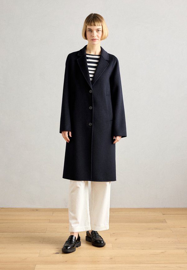 REAL DOUBLEFACE SINGLE BREASTED WELT POCKETS - Classic coat