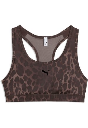 4KEEPS BELASTUNG - Sport-bh met medium support - chocolate brown